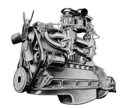 Buick 1941 Engine